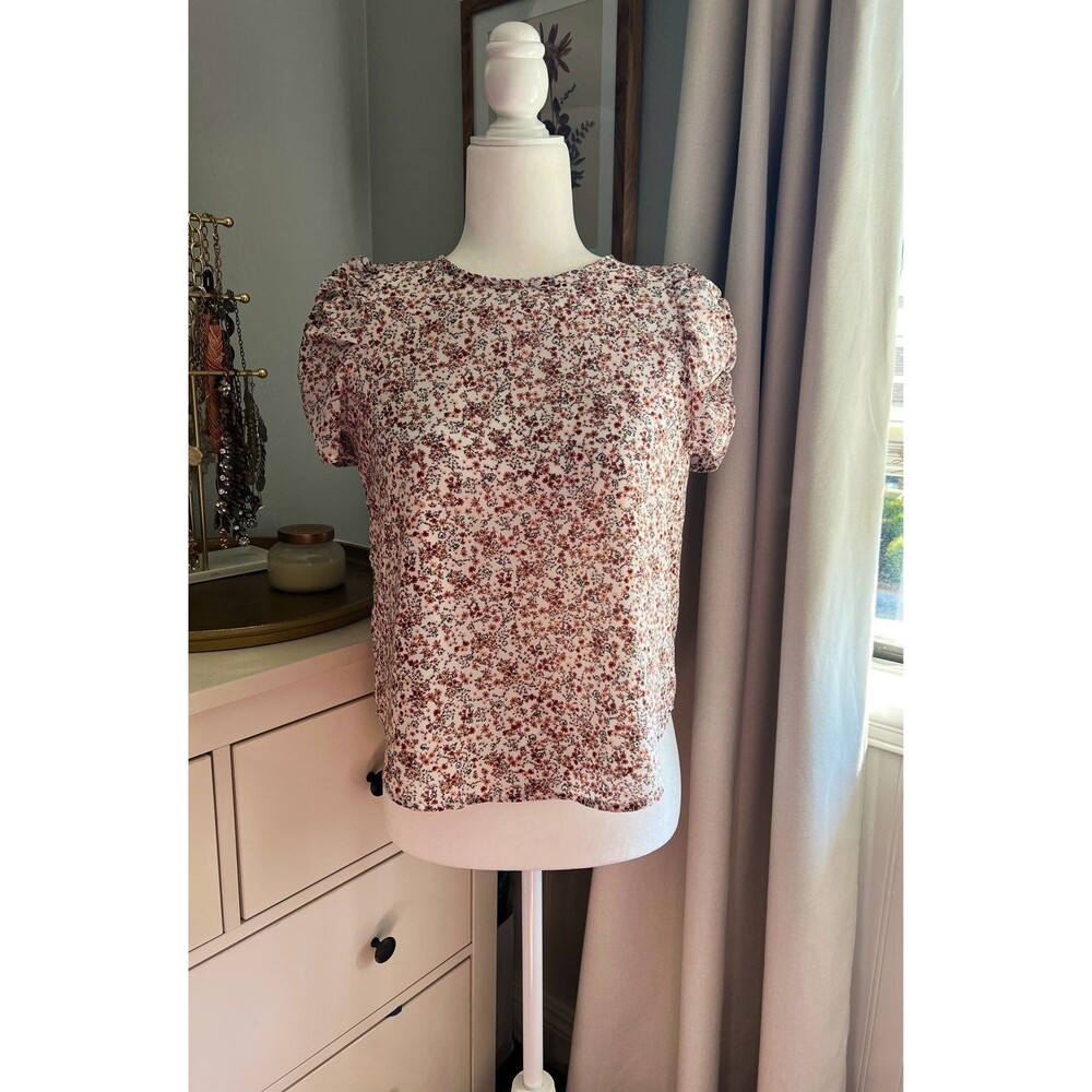NWT LOFT floral blouse